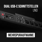 RØDE RØDECaster Pro II Alles-in-1 Produktionslösung für Podcasting, Streaming, Musikproduktion und Inhaltserstellung, Black