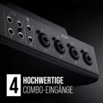RØDE RØDECaster Pro II Alles-in-1 Produktionslösung für Podcasting, Streaming, Musikproduktion und Inhaltserstellung, Black
