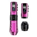 Mast Tattoo Flip4 Pro Tattoo Maschine Set Kabellose Tätowiermaschine 7 Strokes 2,5-4,5mm, 2 Akku 2000mAh für Anfänger & Profis