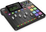RØDE RØDECaster Pro II Alles-in-1 Produktionslösung für Podcasting, Streaming, Musikproduktion und Inhaltserstellung, Black