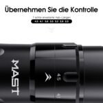 Mast Tattoo Flip4 Pro Tattoo Maschine Set Kabellose Tätowiermaschine 7 Strokes 2,5-4,5mm, 2 Akku 2000mAh für Anfänger & Profis