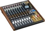Tascam Model 12 - Mischer | Interface |  Recorder | Controller - 10-Kanal-Digital-Mischpult mit eingebautem 12-Spur-Recorder und USB-Audiointerface