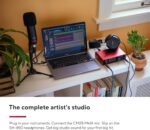 Focusrite Scarlett 2i2 Studio 4. Gen USB-Audio-Interface-Bundle für Songwriter – mit Kondensatormikrofon und Kopfhörer für Aufnahmen, Streaming und Podcasting
