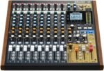 Tascam Model 12 - Mischer | Interface |  Recorder | Controller - 10-Kanal-Digital-Mischpult mit eingebautem 12-Spur-Recorder und USB-Audiointerface