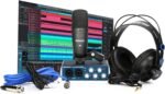PreSonus AudioBox 96 Studio - USB-Audio-Interface, Bundle für Aufnahme und Produktion mit Mikrofon, Kopfhörer & Software, 25th Anniversary Edition