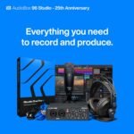 PreSonus AudioBox 96 Studio - USB-Audio-Interface, Bundle für Aufnahme und Produktion mit Mikrofon, Kopfhörer & Software, 25th Anniversary Edition