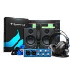 PreSonus AudioBox 96 Studio - USB-Audio-Interface, Bundle für Aufnahme und Produktion mit Mikrofon, Kopfhörer & Software, 25th Anniversary Edition